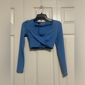Bo and Tee Progress Crop Long-sleeve Top